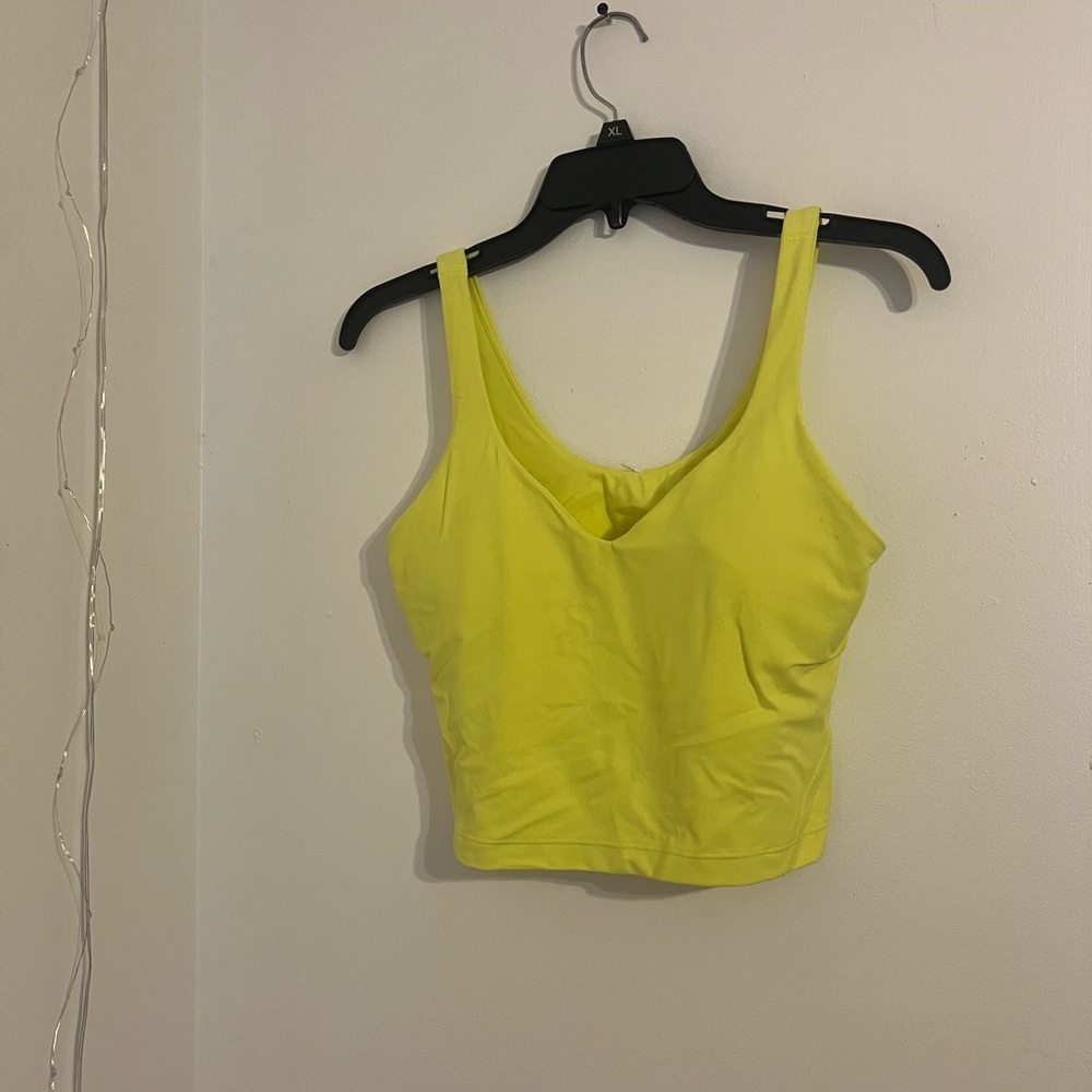 Lululemon Electric Lemon Align Tank